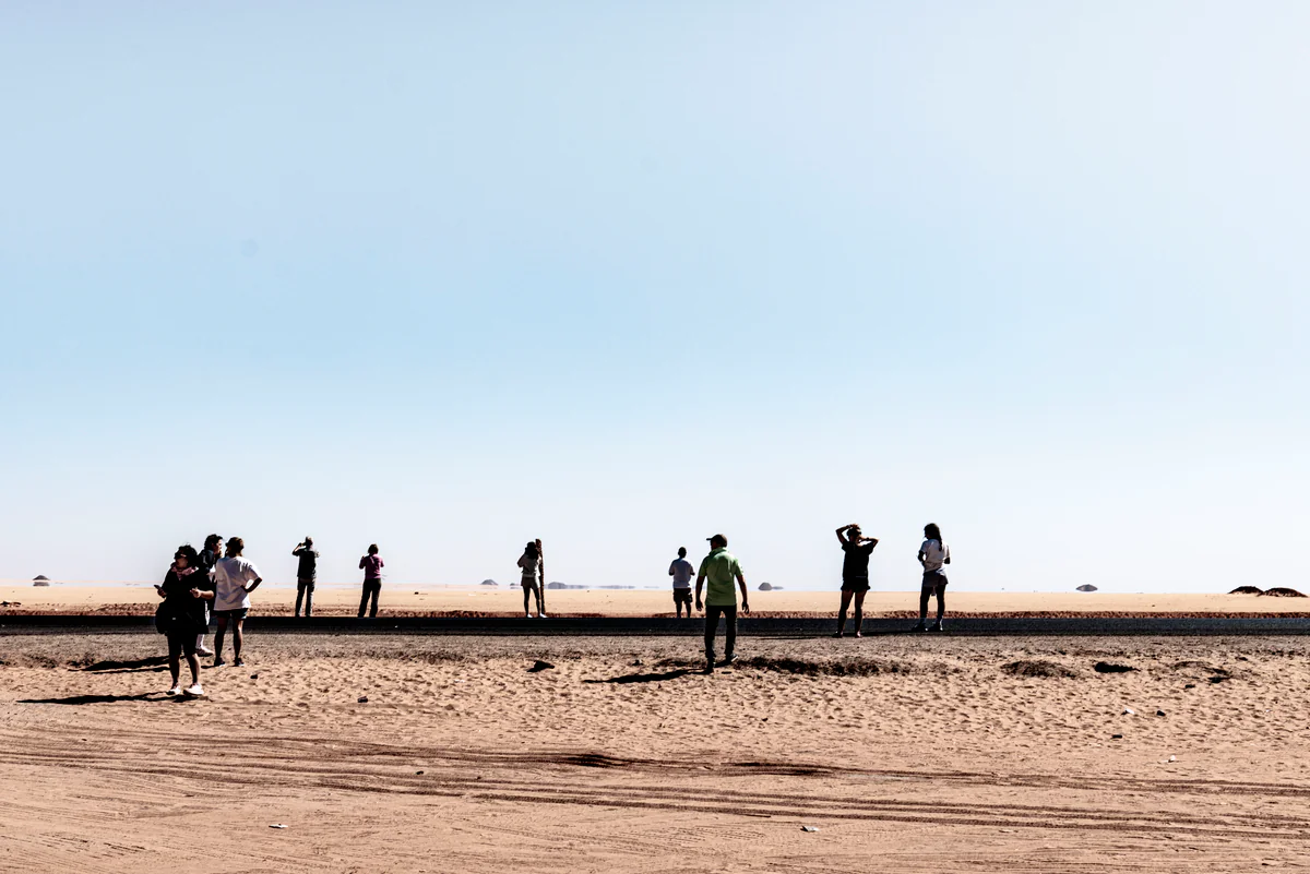 Miraggio verso Abu Simbel
