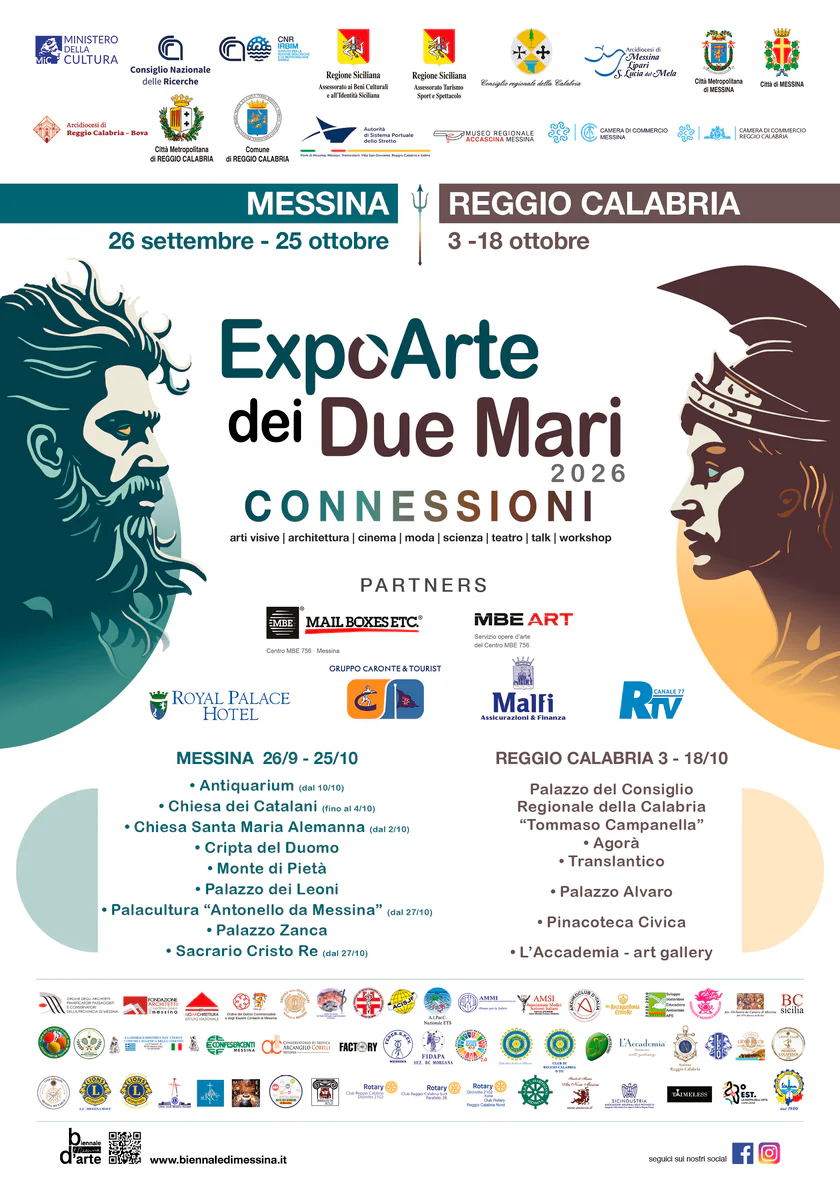 CONNESSIONI | SGUARDI e LINGUAGGI – Expo Arte dei Due Mari 2026